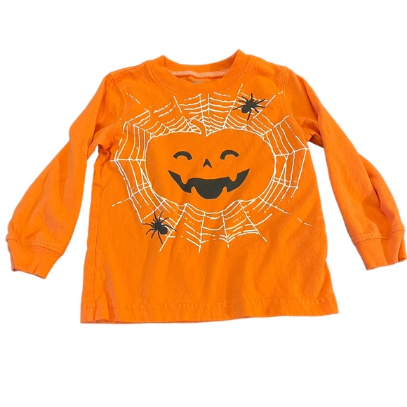 Carter's Halloween Jack-o-Lantern Long Sleeve Shirt | 2T - Picture 2 of 5